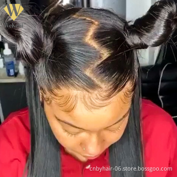 Cheap Hd Lace Human Raw Unprocessed Virgin Hair Wigs,Wholesale Hd Transparent Lace Wig,Hairfactory Frontal Hd 13x6 Lace Wig